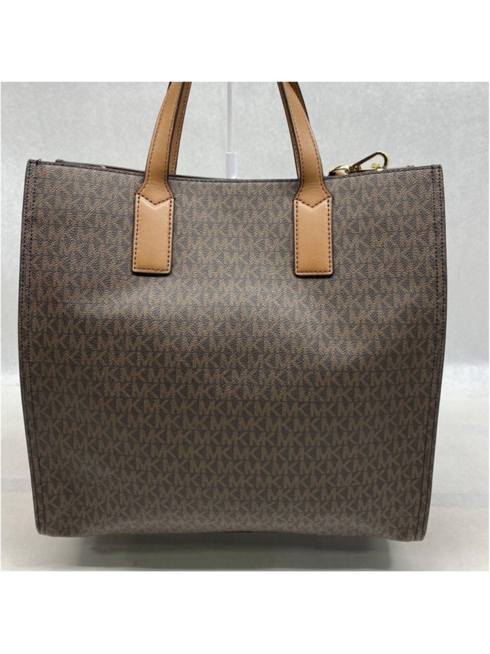 Michael Kors Large North South Tote Bag Canvas Leather - Picture 4 of 9